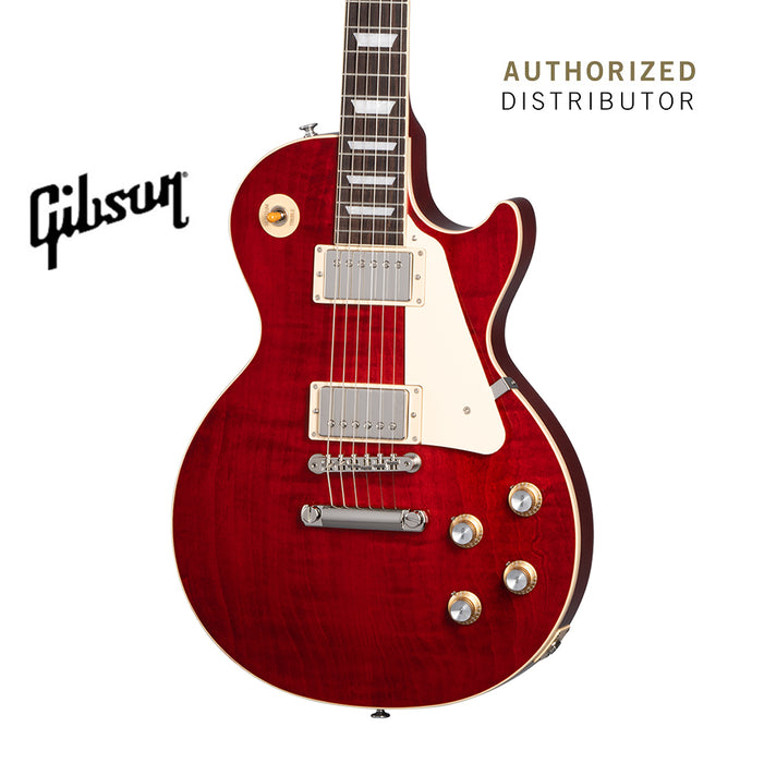 GIBSON LES PAUL STANDARD 60S FIGURED TOP ELECTRIC GUITAR - '60S CHERRY - Music Bliss Malaysia