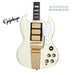 (Epiphone Inspired by Gibson Custom) Epiphone 1963 SG Custom Electric Guitar - Classic White - Music Bliss Malaysia