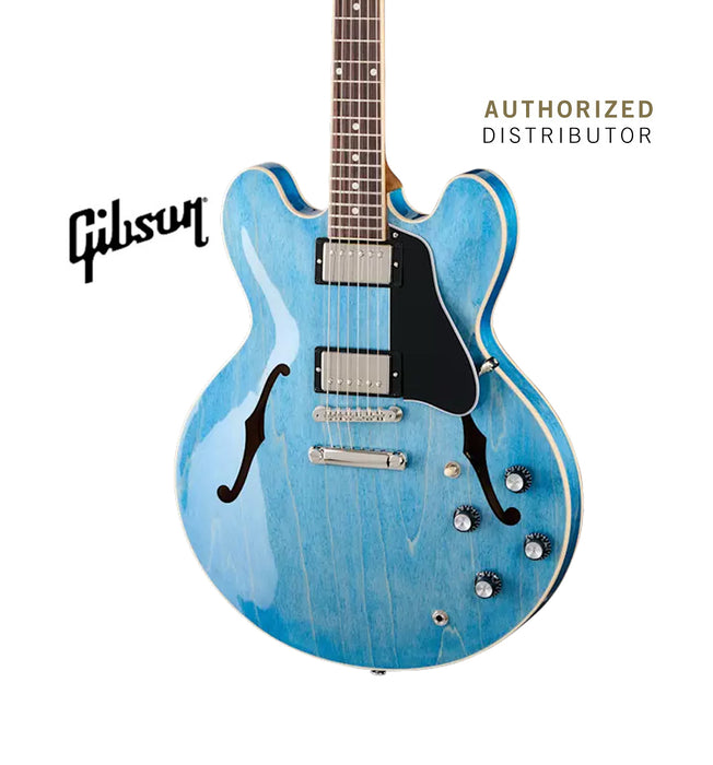 GIBSON ES-335 SEMI-HOLLOWBODY ELECTRIC GUITAR - OCEAN BLUE