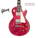 GIBSON LES PAUL STANDARD 50S FIGURED TOP ELECTRIC GUITAR - TRANS FUCHSIA - Music Bliss Malaysia