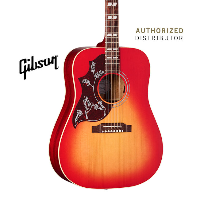 GIBSON ACOUSTIC HUMMINGBIRD SPECIAL LEFT-HANDED ACOUSTIC-ELECTRIC GUITAR - VINTAGE CHERRY SUNBURST