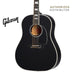 GIBSON J-45 CUSTOM ACOUSTIC-ELECTRIC GUITAR - EBONY - Music Bliss Malaysia