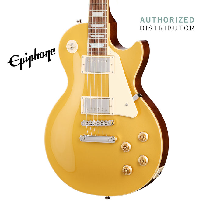 Epiphone Les Paul Standard '50s Electric Guitar with Premium Gigbag - Goldtop