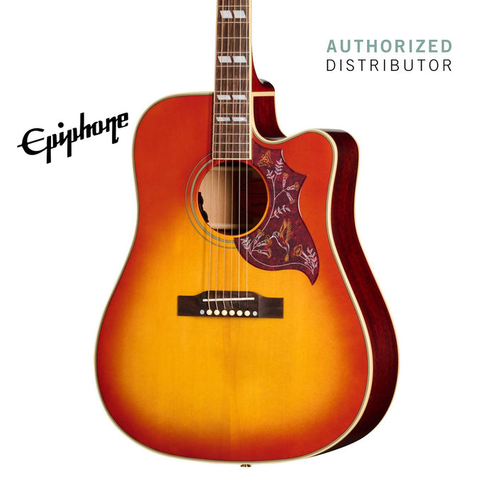 Epiphone Hummingbird Standard EC Acoustic-electric Guitar - Cherry Sunburst