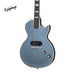 Epiphone Jared James Nichols "Blues Power" Les Paul Custom Electric Guitar, Case Included - Aged Pelham Blue - Music Bliss Malaysia
