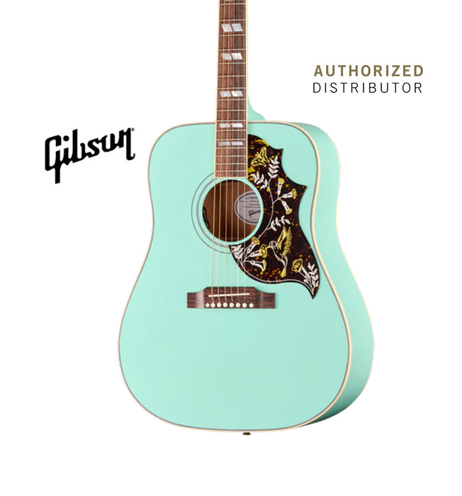 GIBSON ACOUSTIC HUMMINGBIRD STANDARD ACOUSTIC-ELECTRIC GUITAR - SOUTHWESTERN TURQUOISE