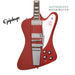 Epiphone 1963 Firebird V Electric Guitar - Ember Red - Music Bliss Malaysia