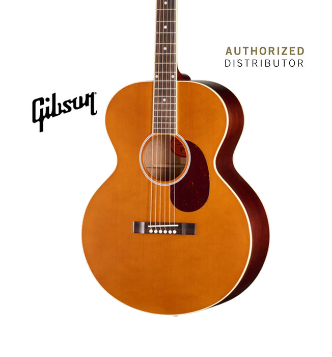 GIBSON ACOUSTIC J-185 CENTURY 12-FRET ACOUSTIC GUITAR - VINTAGE AMBER