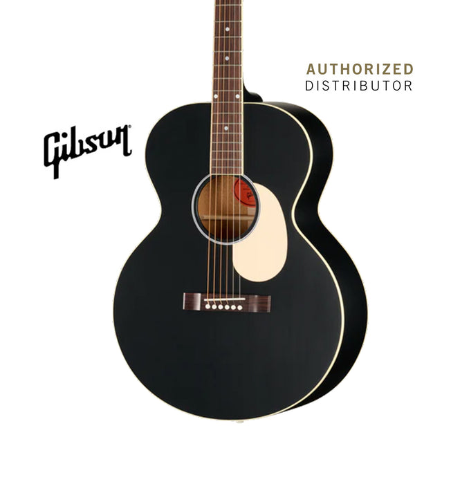 GIBSON ACOUSTIC J-185 CENTURY 12-FRET ACOUSTIC GUITAR - EBONY