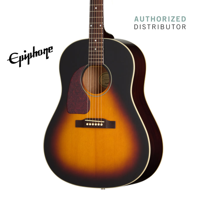 Epiphone J-45 Studio Left-handed Acoustic-electric Guitar - Vintage Sunburst
