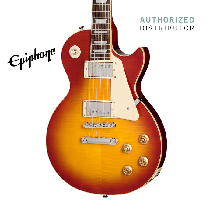 Epiphone Les Paul Standard '50s Electric Guitar with Premium Gigbag - Washed Cherry Sunburst