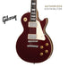 GIBSON LES PAUL STANDARD 50S PLAIN TOP ELECTRIC GUITAR - SPARKLING BURGUNDY - Music Bliss Malaysia