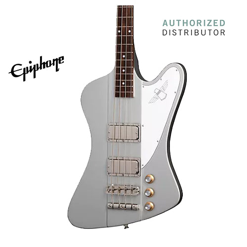 Epiphone Thunderbird '64 Bass Guitar - Silver Mist - Music Bliss Malaysia