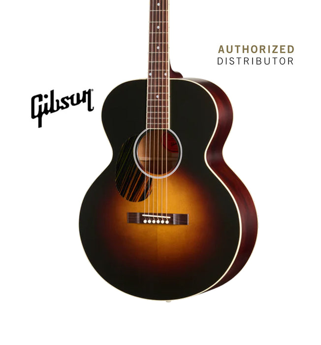 GIBSON ACOUSTIC J-185 CENTURY 12-FRET LEFT-HANDED ACOUSTIC GUITAR - VINTAGE SUBURST