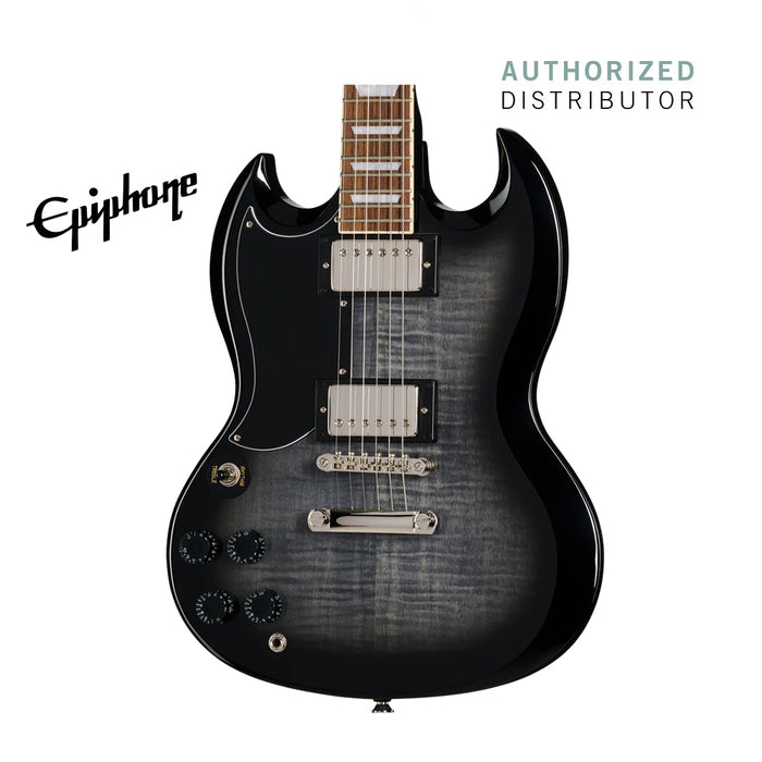 Epiphone SG Tribute Plus Left-handed Electric Guitar - Transparent Ebony