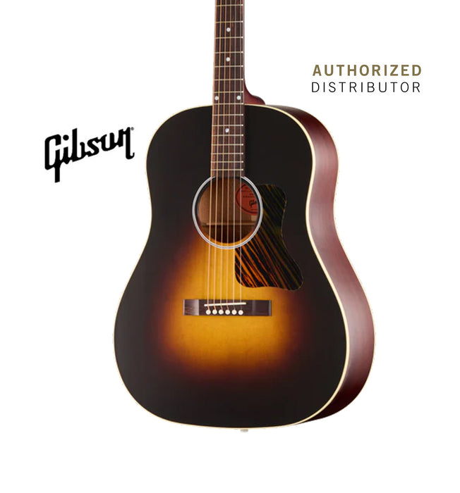 GIBSON ACOUSTIC J-45 CENTURY 12-FRET ACOUSTIC GUITAR - VINTAGE SUNBURST