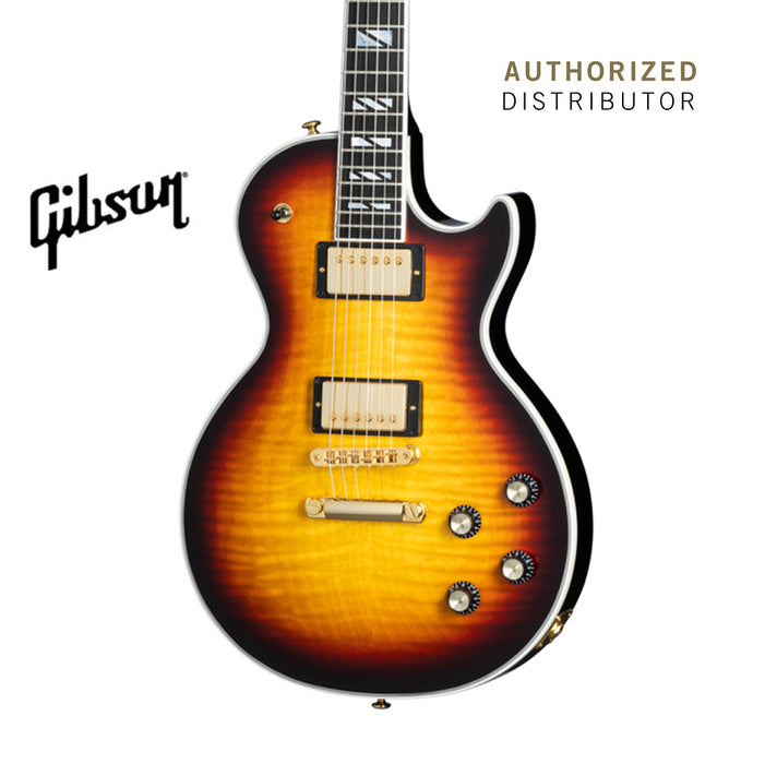 GIBSON LES PAUL SUPREME ELECTRIC GUITAR - FIREBURST - Music Bliss Malaysia