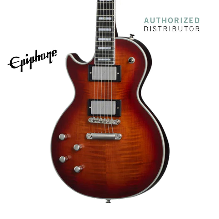 Epiphone Les Paul Prophecy Left-handed Electric Guitar with Premium Gig Bag - Aged Bengal Tiger