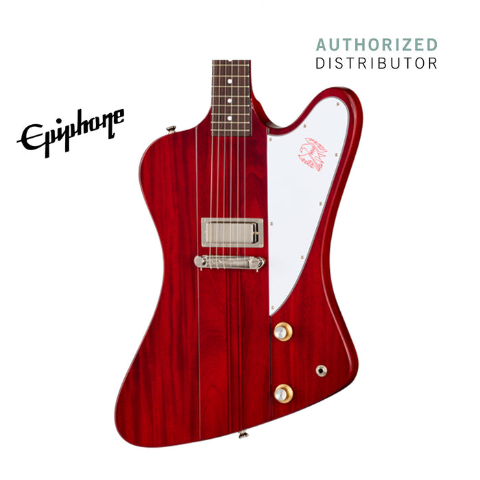 Epiphone Inspired by Gibson Custom 1963 Firebird I Reissue Electric Guitar - Cherry