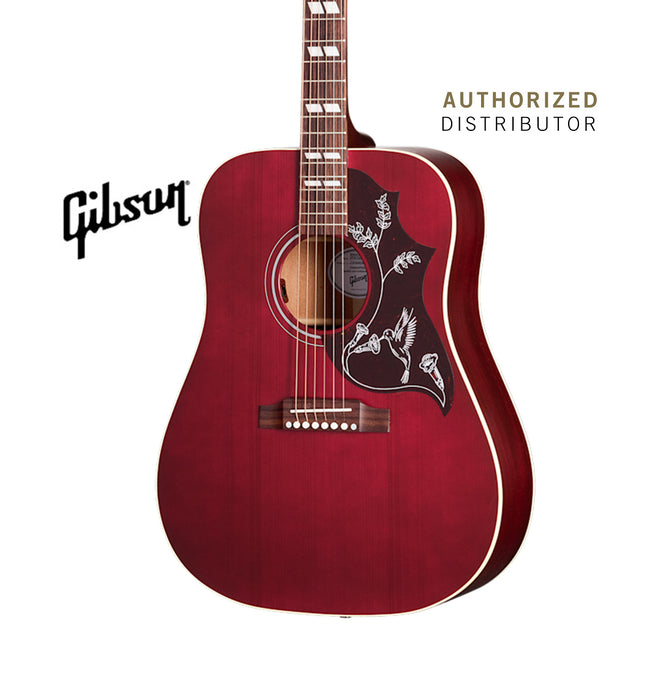 GIBSON ACOUSTIC HUMMINGBIRD SPECIAL ACOUSTIC-ELECTRIC GUITAR - WINE RED