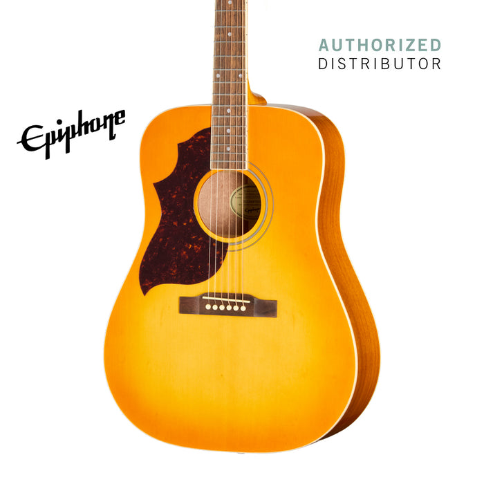 Epiphone Hummingbird Tribute Left-handed Acoustic-electric Guitar - Heritage Cherry Sunbust