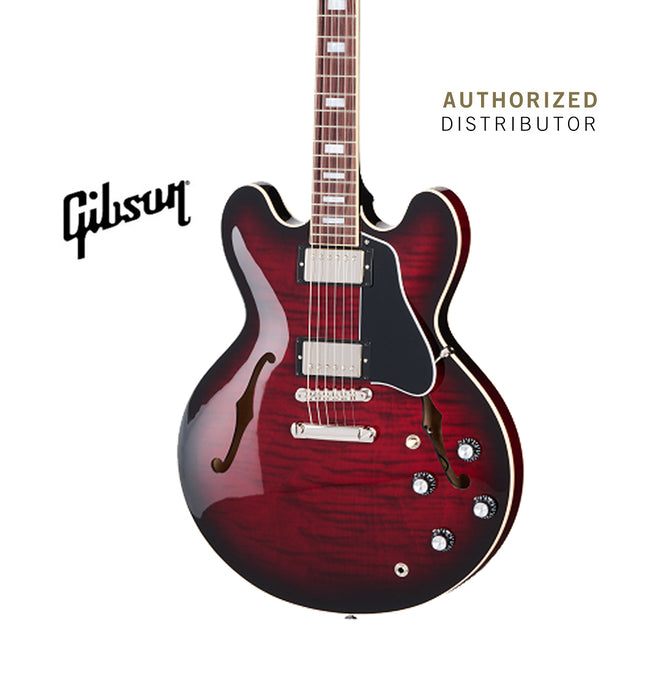 GIBSON ES-335 FIGURED SEMI-HOLLOWBODY ELECTRIC GUITAR - BLOOD MOON BURST