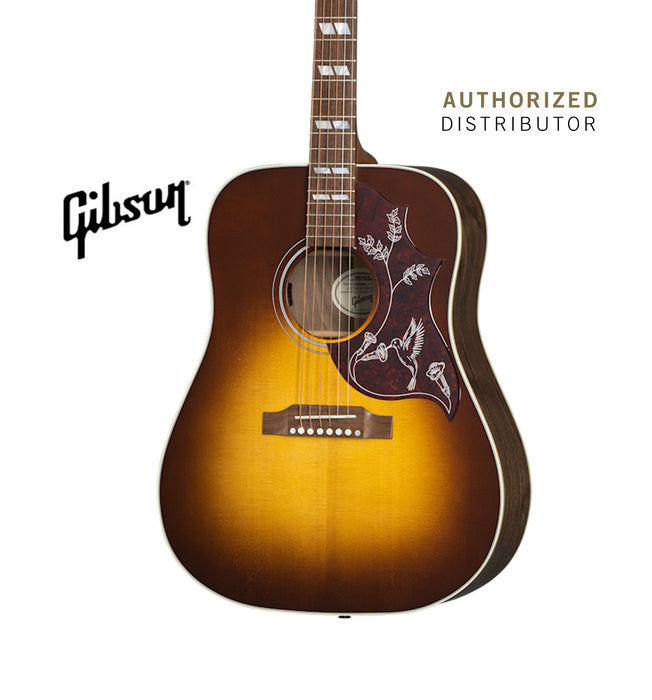 GIBSON ACOUSTIC HUMMINGBIRD STUDIO WALNUT ACOUSTIC-ELECTRIC GUITAR - WALNUT BURST