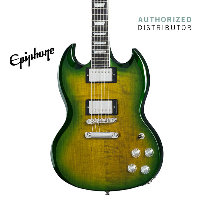 Epiphone SG Modern Figured Electric Guitar - Iguana Burst