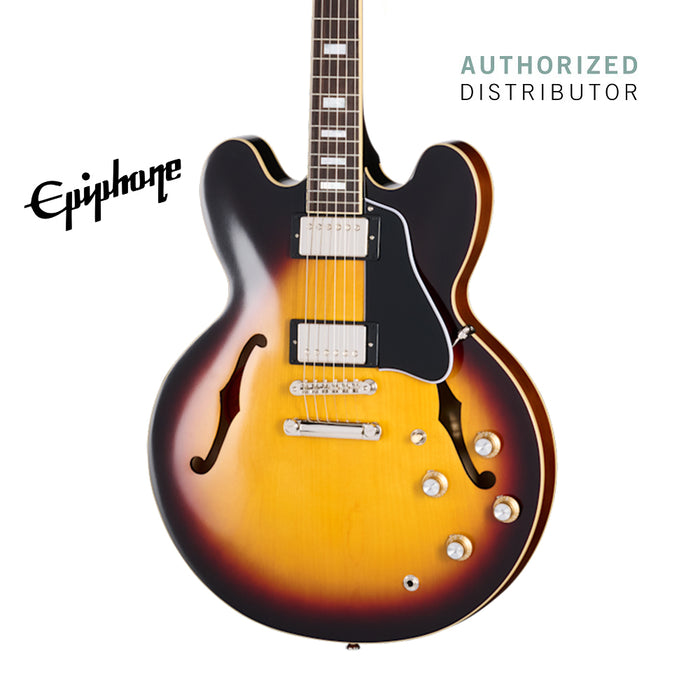 Epiphone 1962 ES-335 Reissue Semi-hollow Electric Guitar - Vintage Burst