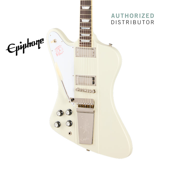 Epiphone 1963 Firebird V Left-handed Electric Guitar - Polaris White