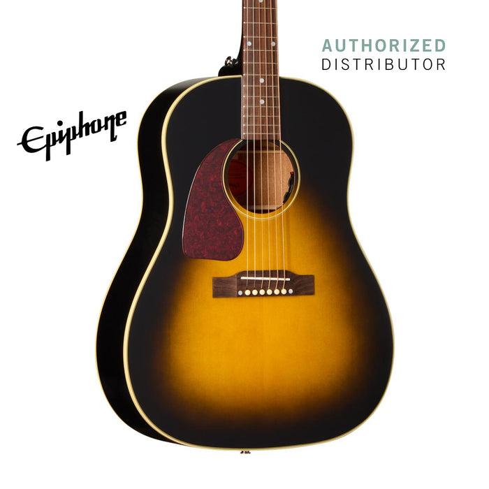 Epiphone Inspired by Gibson J-45 Standard Left-Handed Acoustic-electric Guitar - Vintage Sunburst