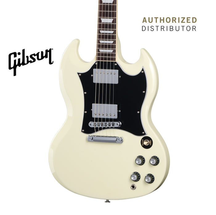 GIBSON SG STANDARD ELECTRIC GUITAR - CLASSIC WHITE - Music Bliss Malaysia