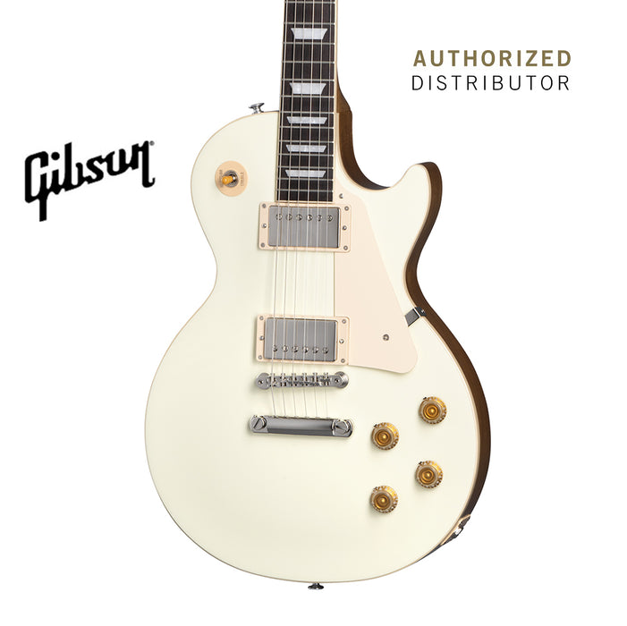 GIBSON LES PAUL STANDARD 50S PLAIN TOP ELECTRIC GUITAR - CLASSIC WHITE - Music Bliss Malaysia