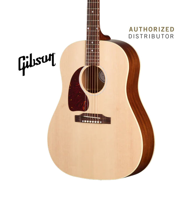 GIBSON ACOUSTIC J-45 SPECIAL LEFT-HANDED ACOUSTIC-ELECTRIC GUITAR - SATIN NATURAL