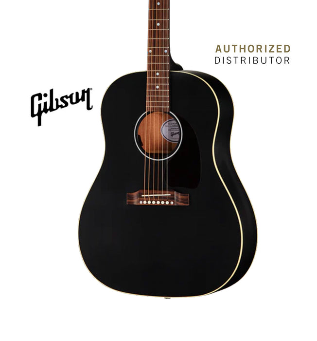 GIBSON ACOUSTIC J-45 SPECIAL ACOUSTIC-ELECTRIC GUITAR - SATIN EBONY