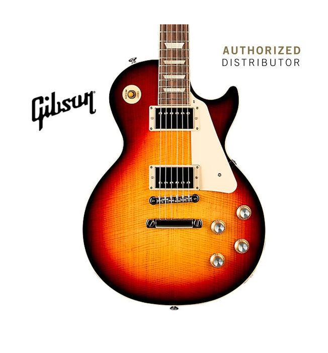 GIBSON USA LIMITED EDITION LES PAUL STANDARD '60S AAA FLAME TOP ELECTRIC GUITAR - TRI-BURST