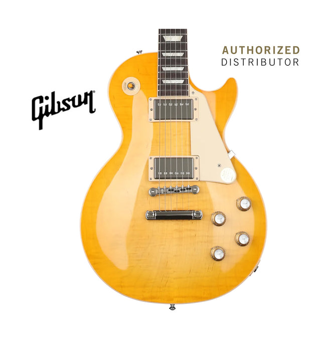 GIBSON USA LIMITED EDITION LES PAUL STANDARD '60S AAA TOP ELECTRIC GUITAR - LEMONBURST
