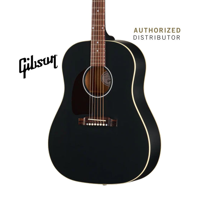 GIBSON ACOUSTIC J-45 SPECIAL LEFT-HANDED ACOUSTIC-ELECTRIC GUITAR - SATIN EBONY
