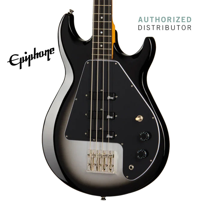 Epiphone Mike Dirnt Grabber G-3 Signature Electric Bass Guitar - Silverburst