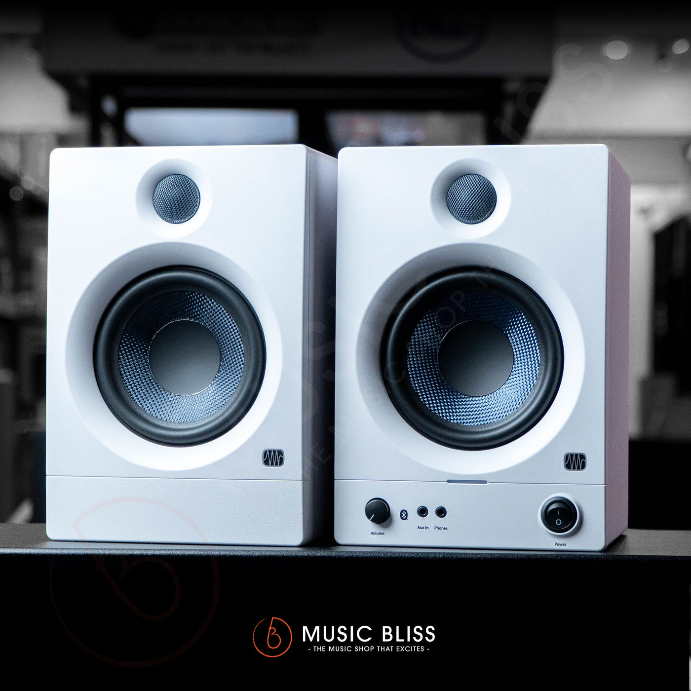 PreSonus Eris 5BT (2nd Generation) 5.25-inch Powered Bluetooth Studio ...