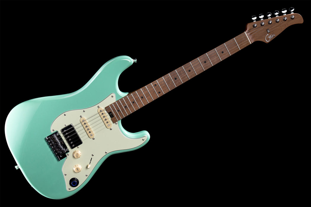 Mooer GTRS Standard S801 Intelligent Electric Guitar with Built-In Effects - Greena