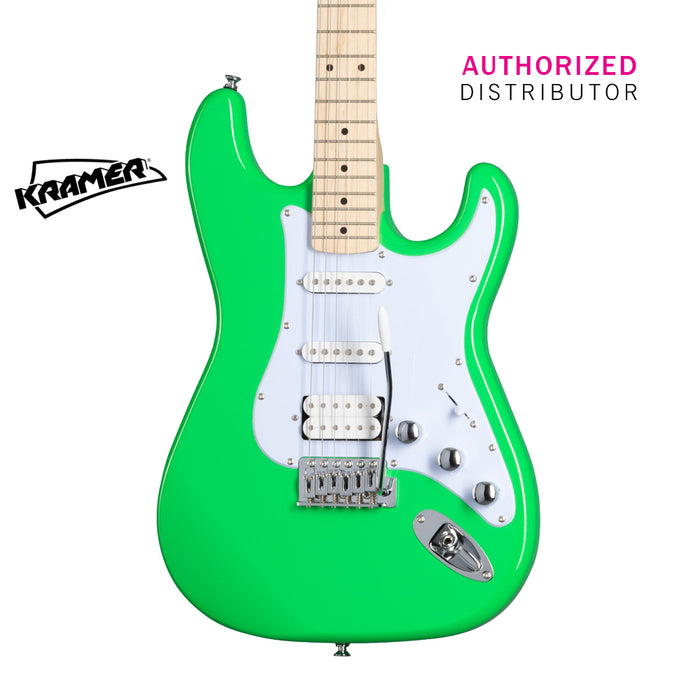 Kramer Focus VT-211S Electric Guitar - Neon Green