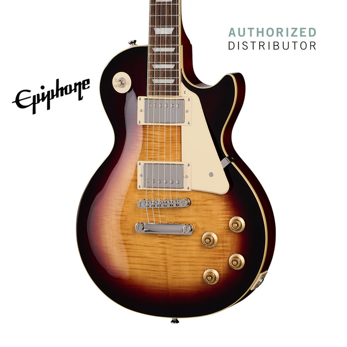 Epiphone Les Paul Standard '50s Electric Guitar with Premium Gigbag - Bourbon Burst