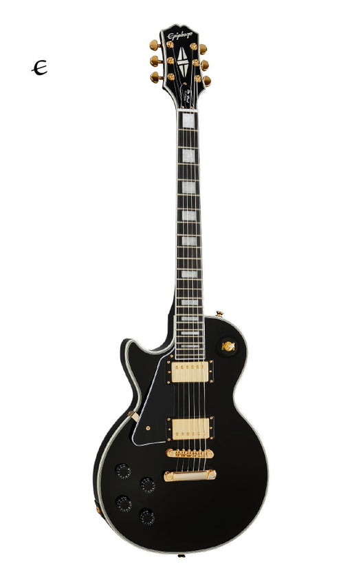 Epiphone Les Paul Custom Left-handed Electric Guitar with Premium Gigbag - Ebony