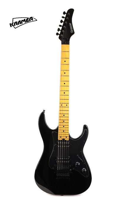 Kramer Volante HHFR Electric Guitar with Premium Bag - Intruder Black