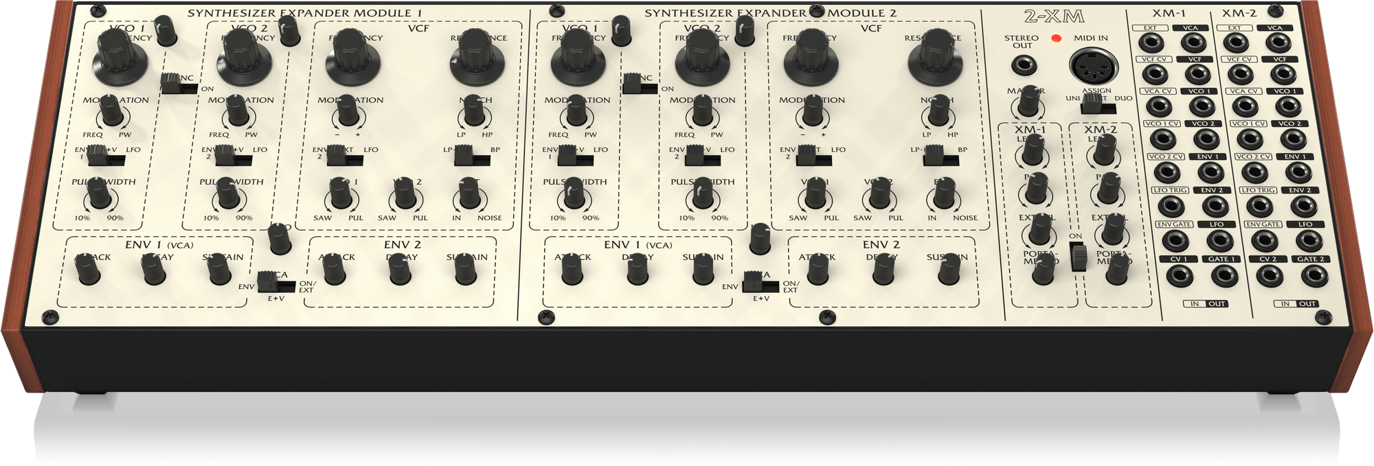Behringer 2-XM Duophonic Analog Synthesizer Expander Module