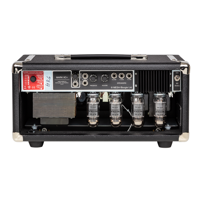 Mesa/Boogie Mark IIC+ HRG 100-watt Amplifier Head - Black with Wicker Grille