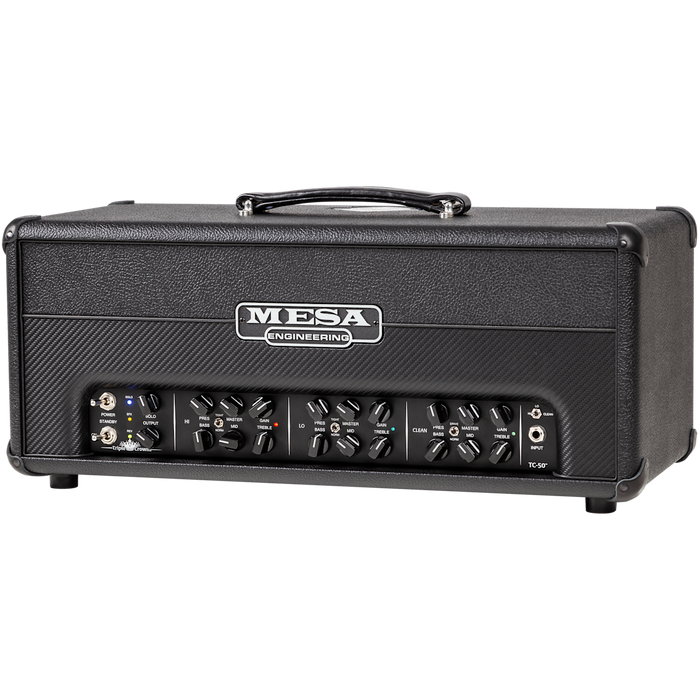 Mesa Boogie Triple Crown TC-50 - 50-watt Tube Head - Black Taurus