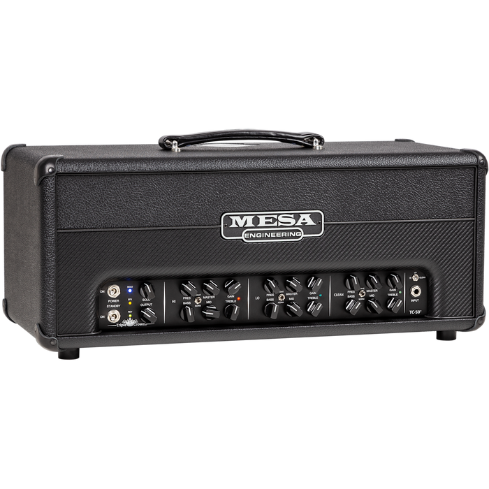 Mesa Boogie Triple Crown TC-50 - 50-watt Tube Head - Black Taurus