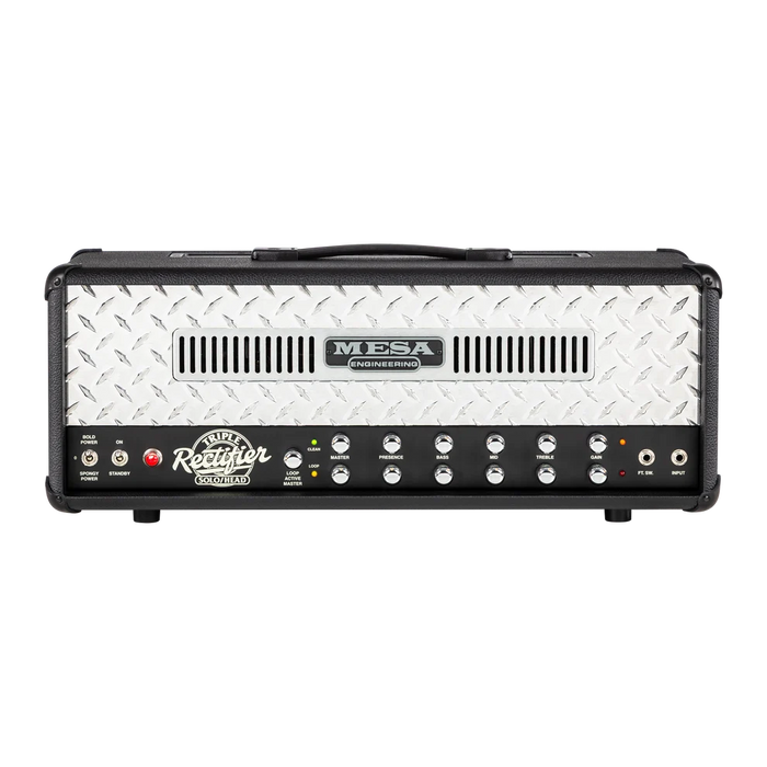 Mesa/Boogie '90s Triple Rectifier 150-watt Amplifier Head - Standard - Black Bronco (UK)